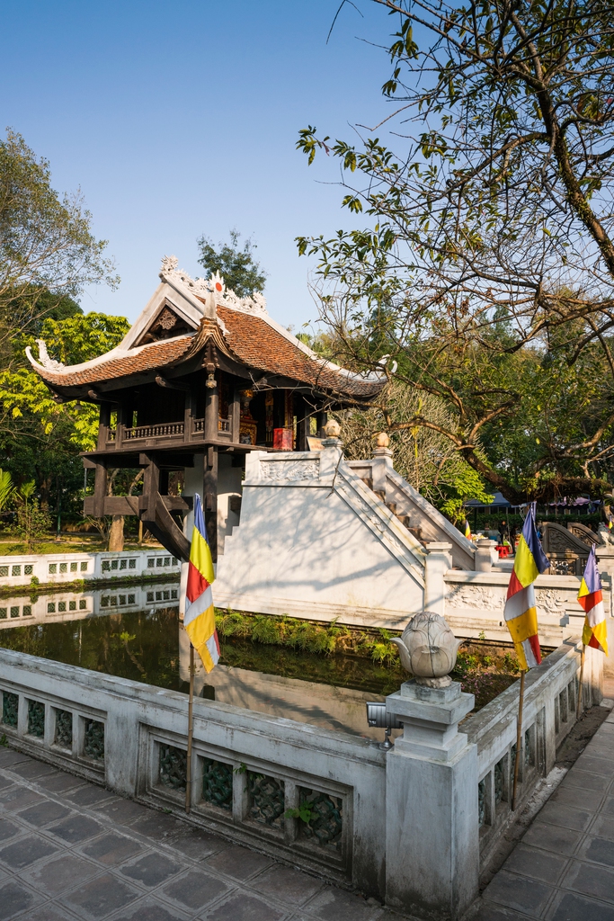 越南河内独柱寺图片