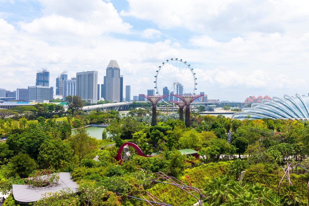 新加坡滨海湾花园图片