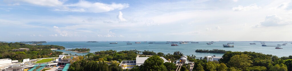 圣淘沙海边图片