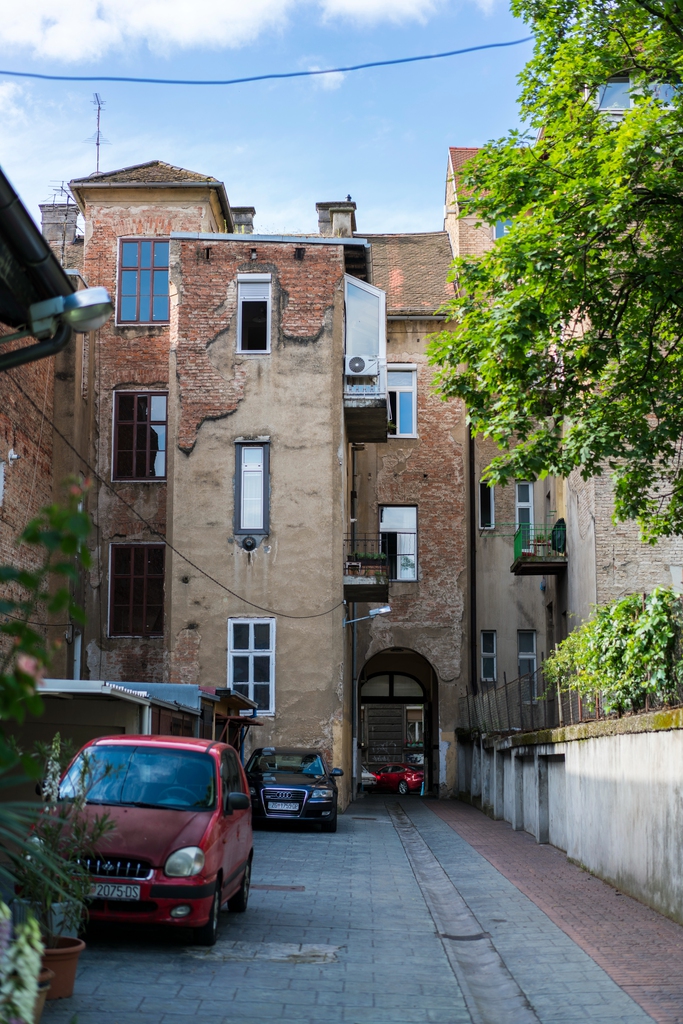 萨格勒布克罗地亚老住宅图片