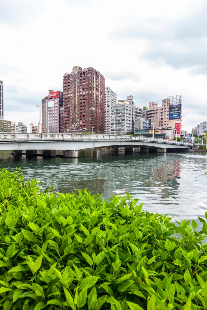 台湾高雄爱河边图片