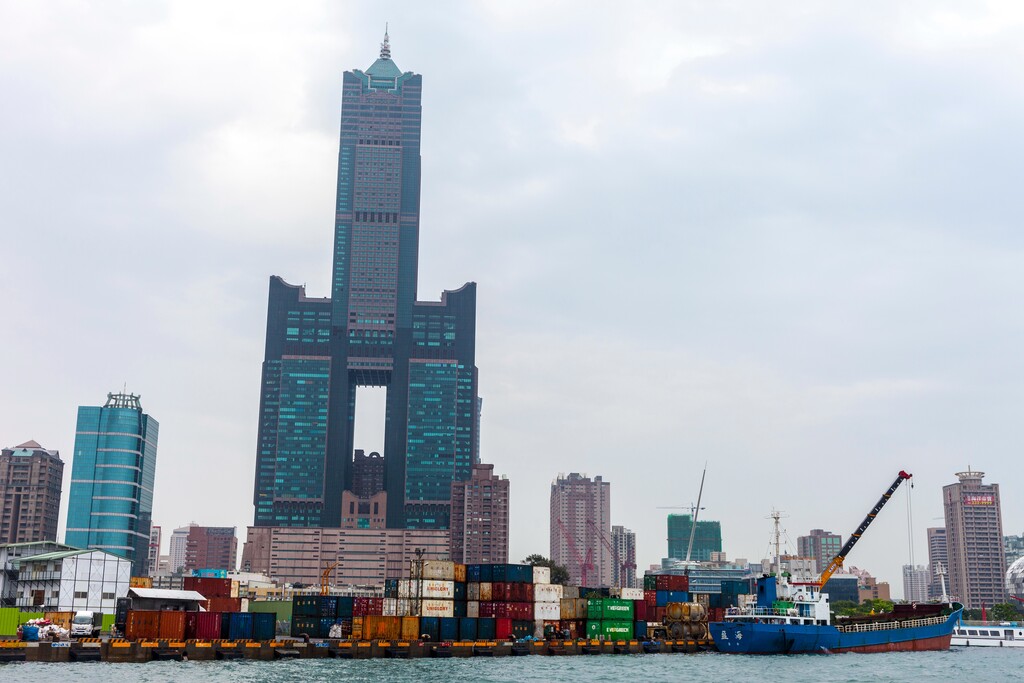 台湾高雄港图片