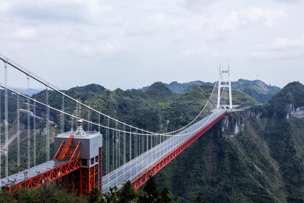 矮寨大桥,湖南吉首图片