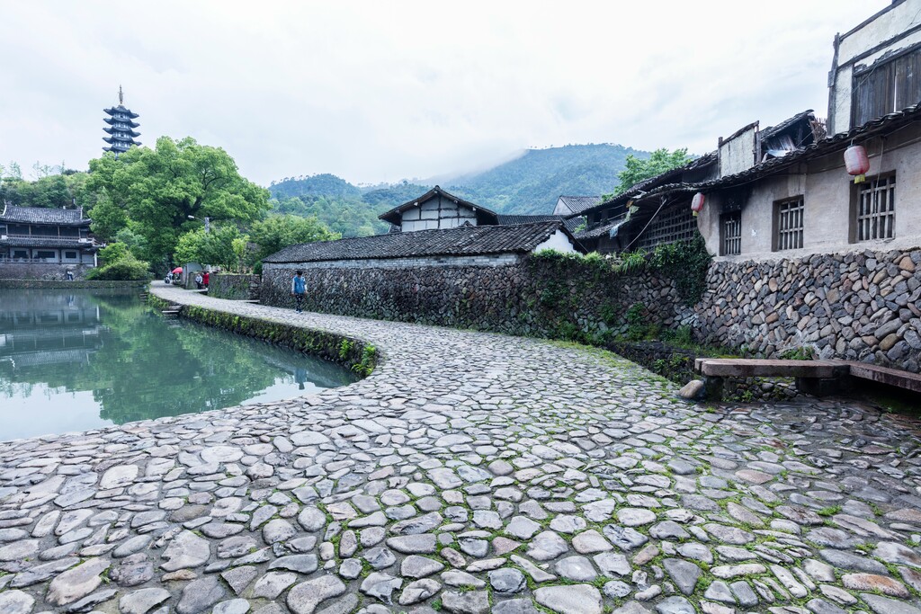 岩头镇永嘉县,温州市,浙江省,丽水街图片