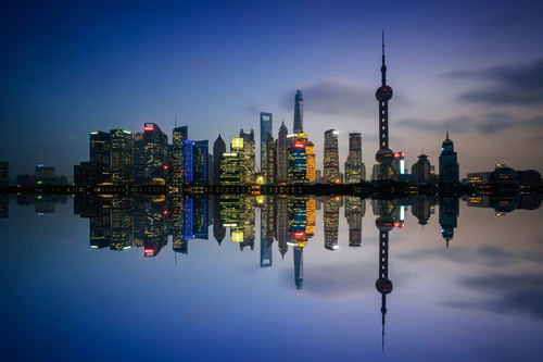 上海东方明珠风光图片