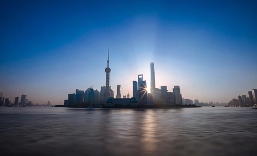 上海东方明珠风光图片