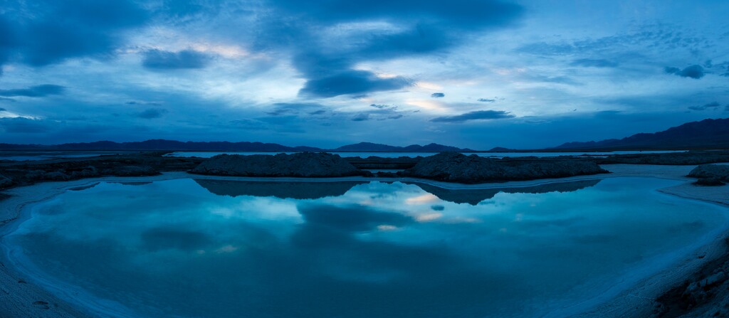 青海大柴旦湖图片