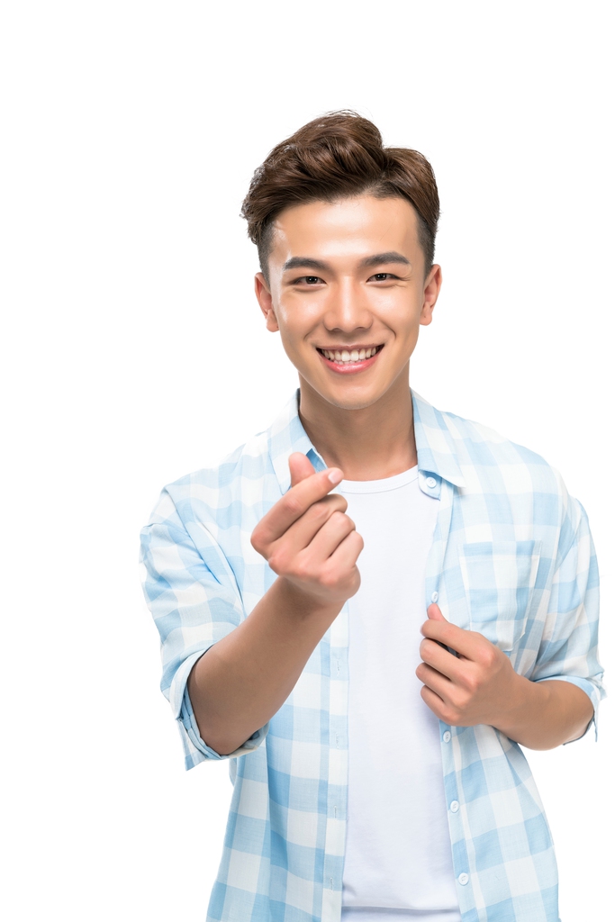 快乐的年轻男子图片
