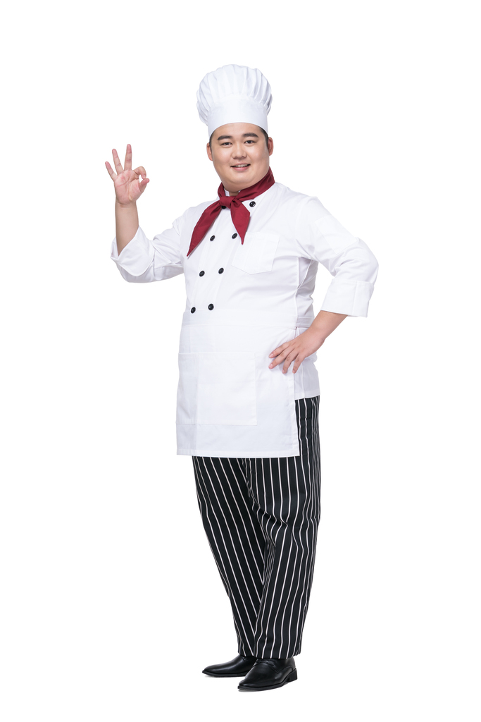 肥胖的厨师图片