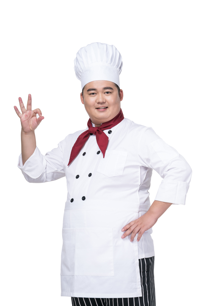 肥胖的厨师图片