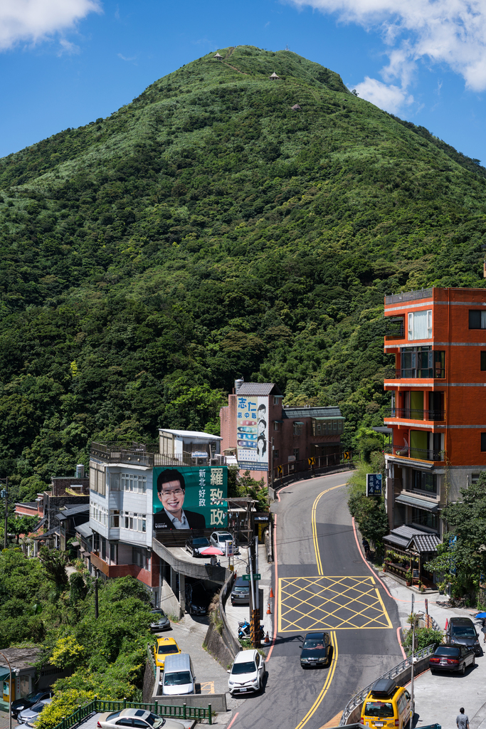 台湾新北市九份的街道图片