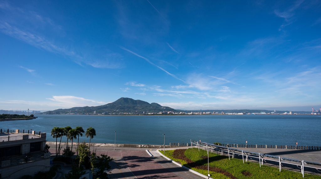 台湾新北市淡水观音山