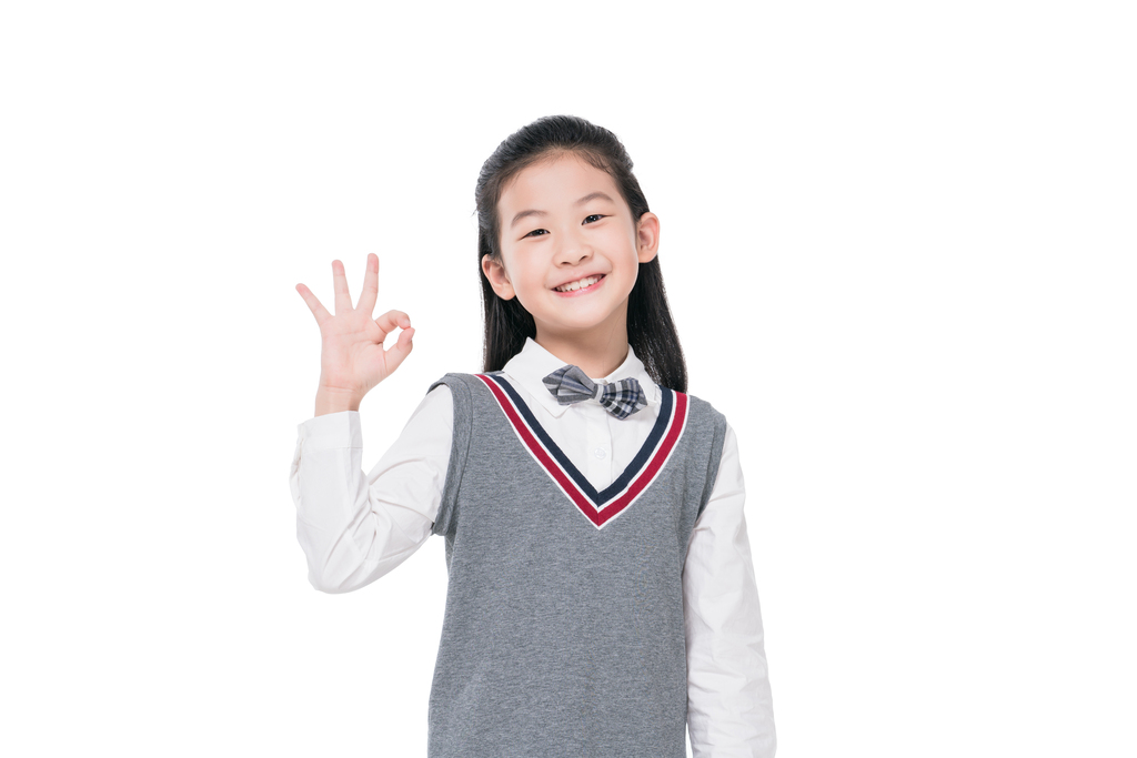 快乐的小学生图片