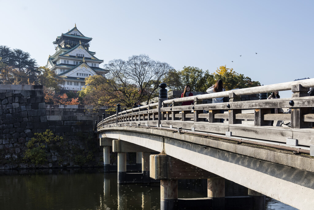 日本大阪城图片