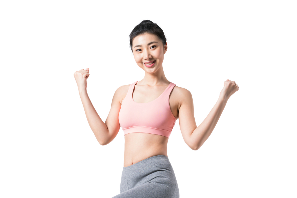 年轻女子运动
