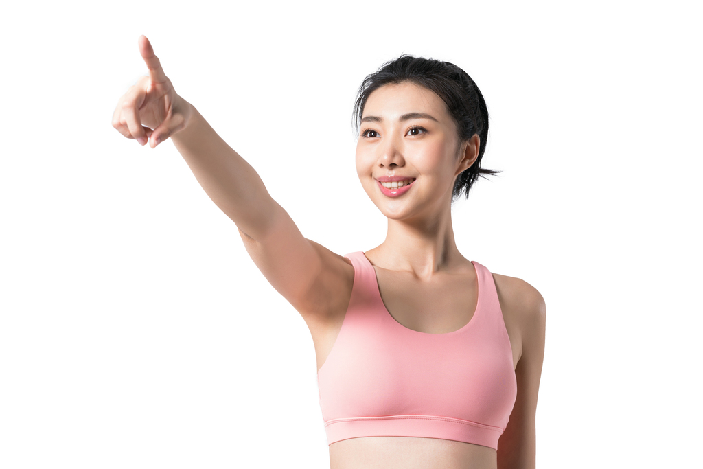 年轻女子运动图片