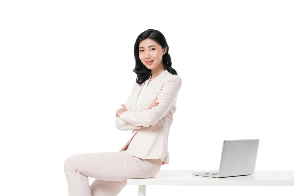 年轻的商务女子图片