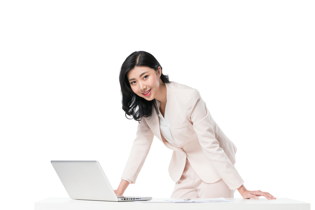 年轻的商务女子图片