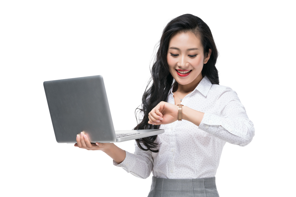 年轻的商务女子图片