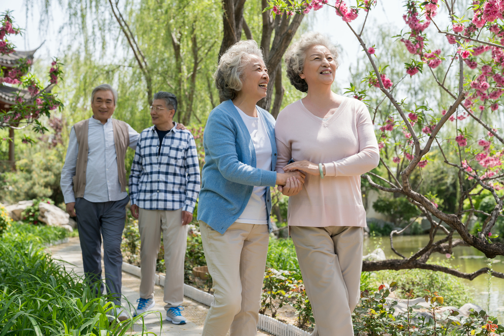 老年夫妻旅游