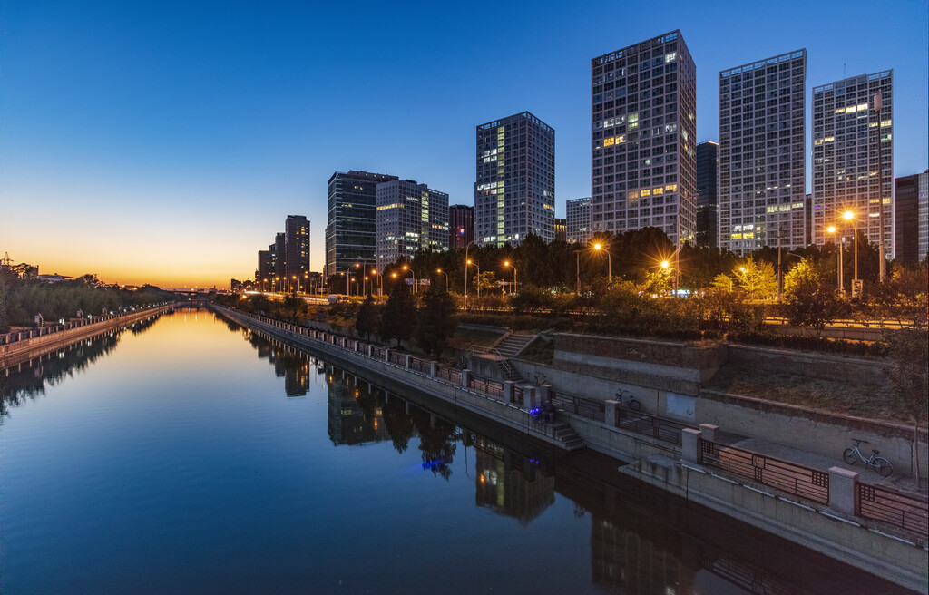 通惠河夜景