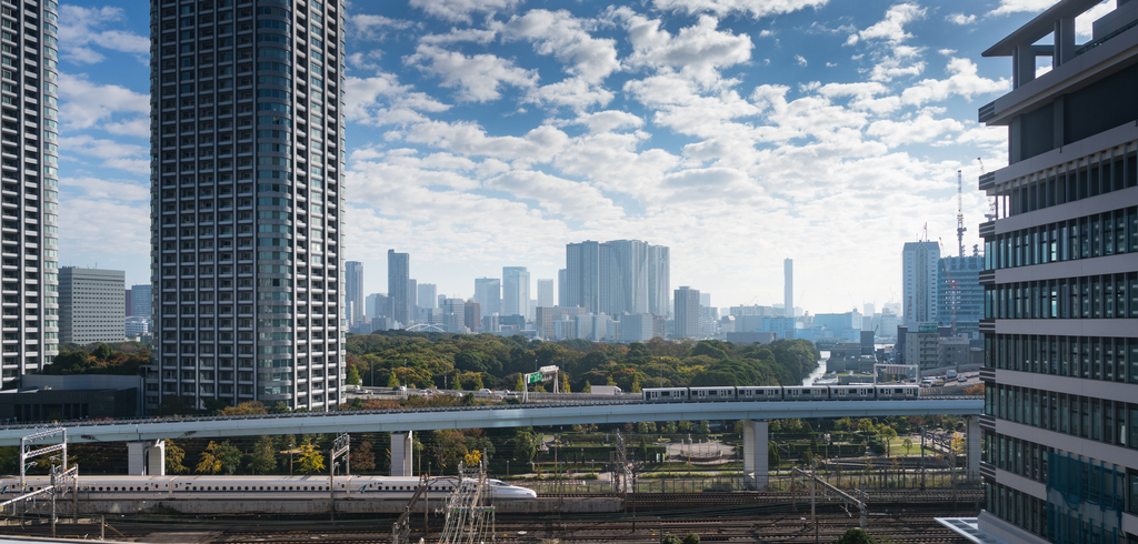 日本东京城市景观