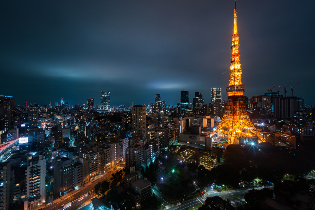 日本东京夜景