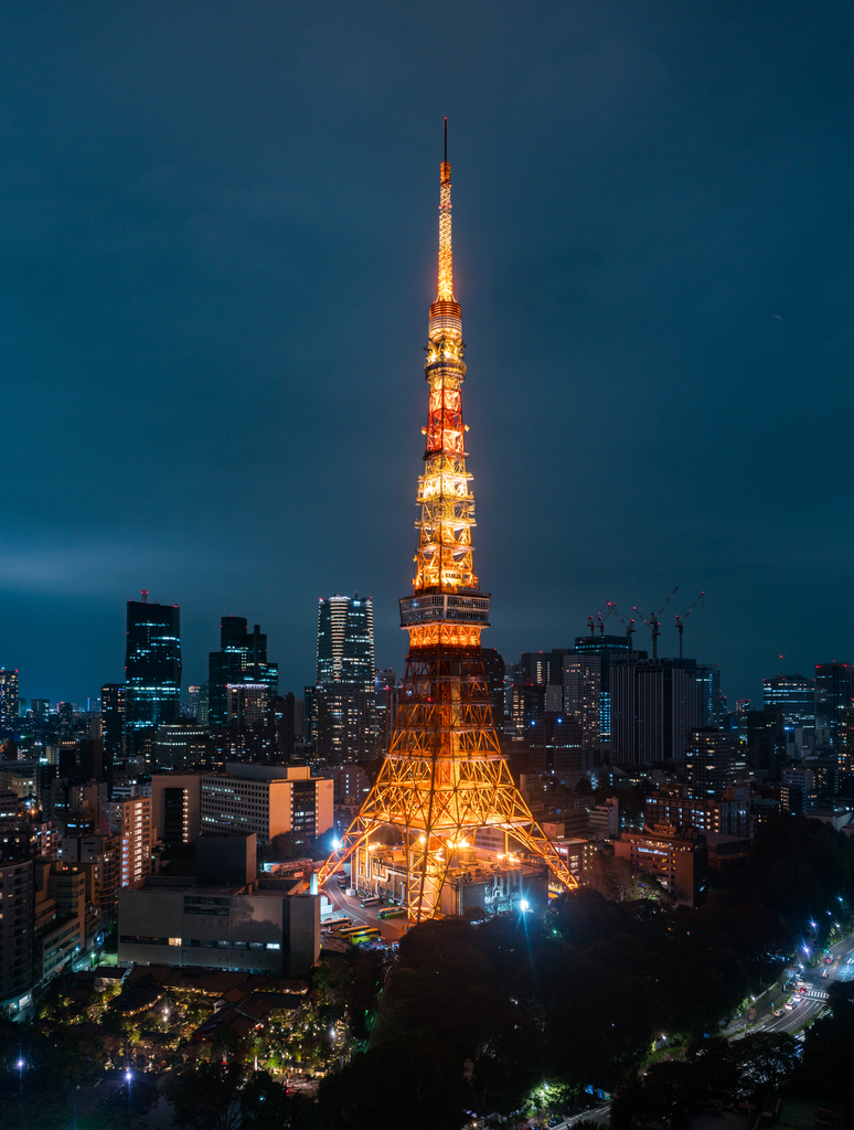 日本东京夜景图片