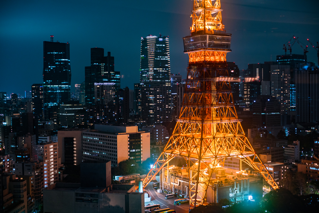 日本东京夜景