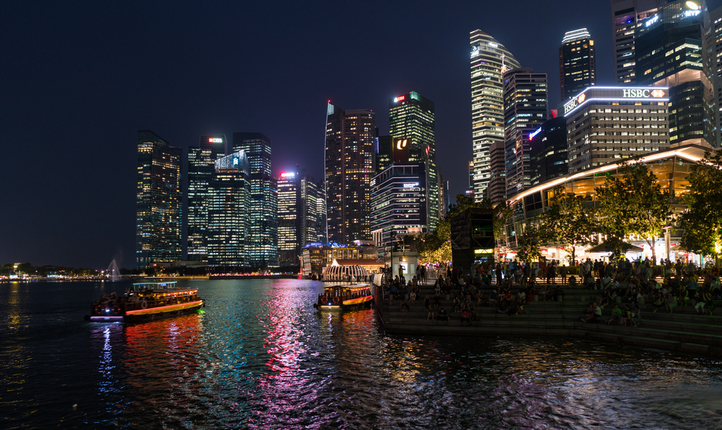 新加坡城市夜景