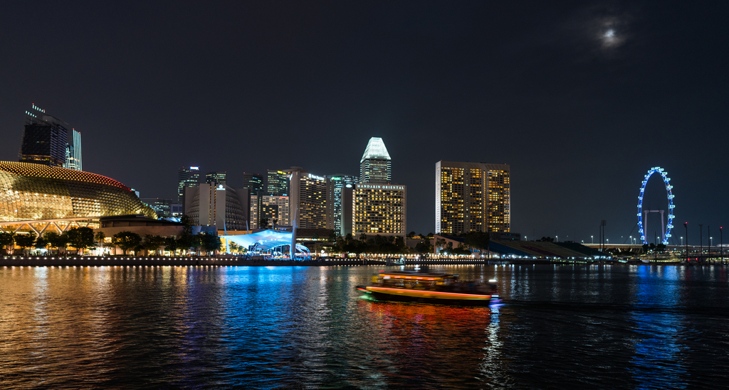 新加坡城市夜景