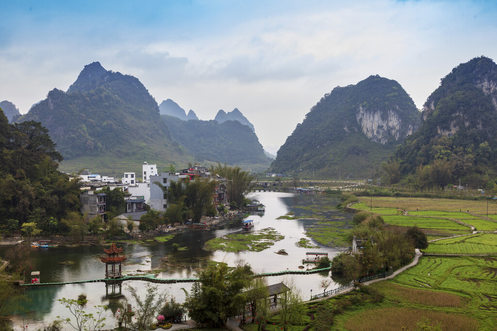 广西靖西鹅泉风景区图片