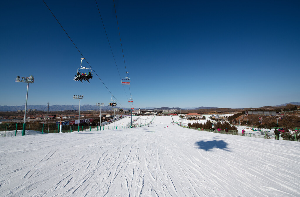 北京南山滑雪场图片