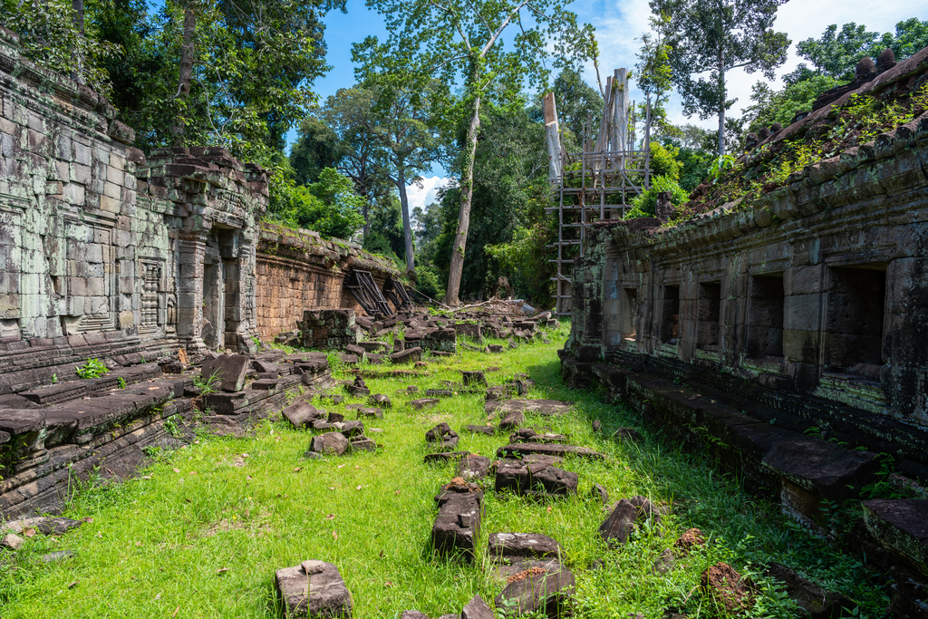 柬埔寨圣剑寺图片