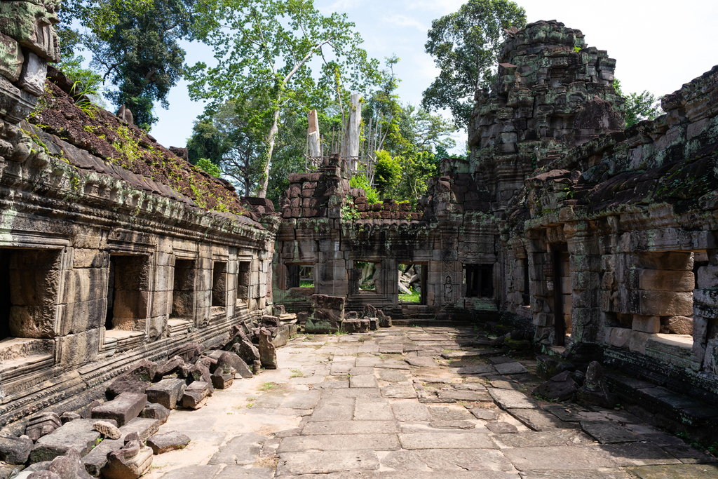 柬埔寨圣剑寺图片