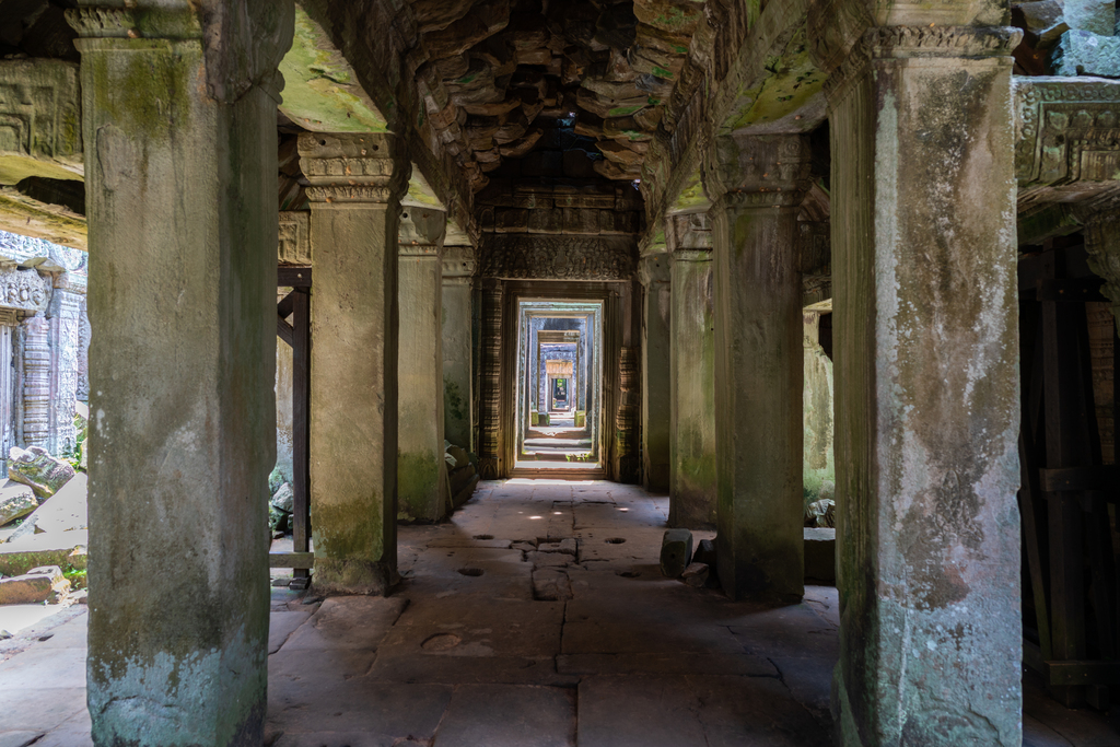 柬埔寨圣剑寺图片