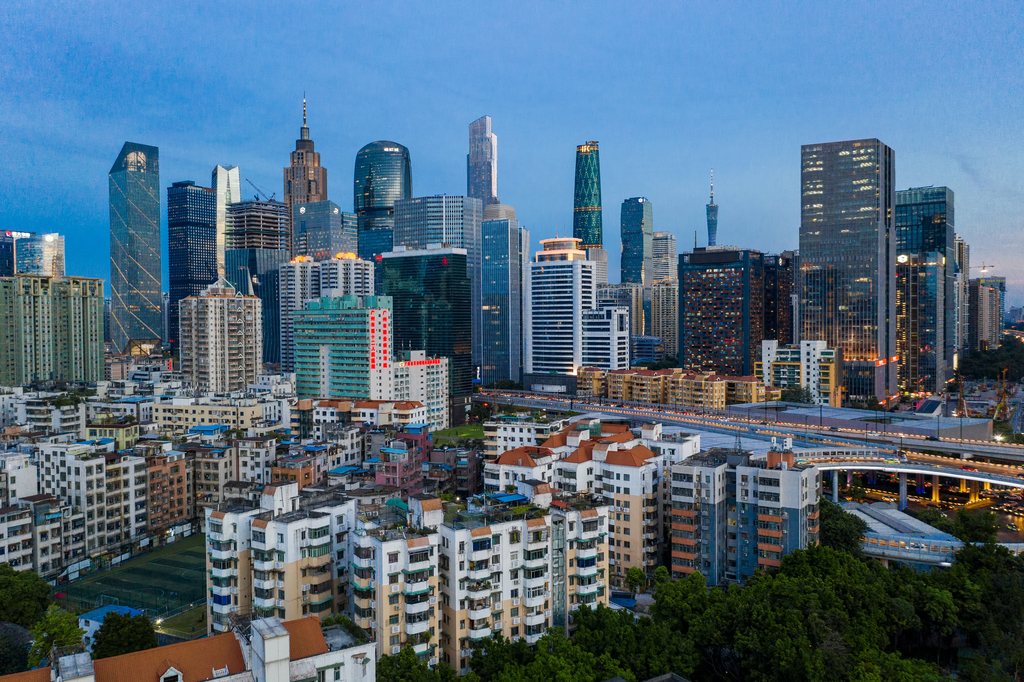 广州城市夜景图片