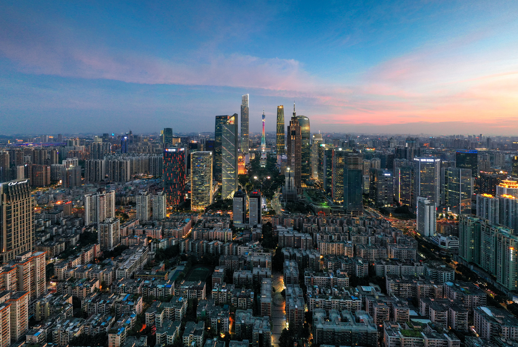 广州城市夜景