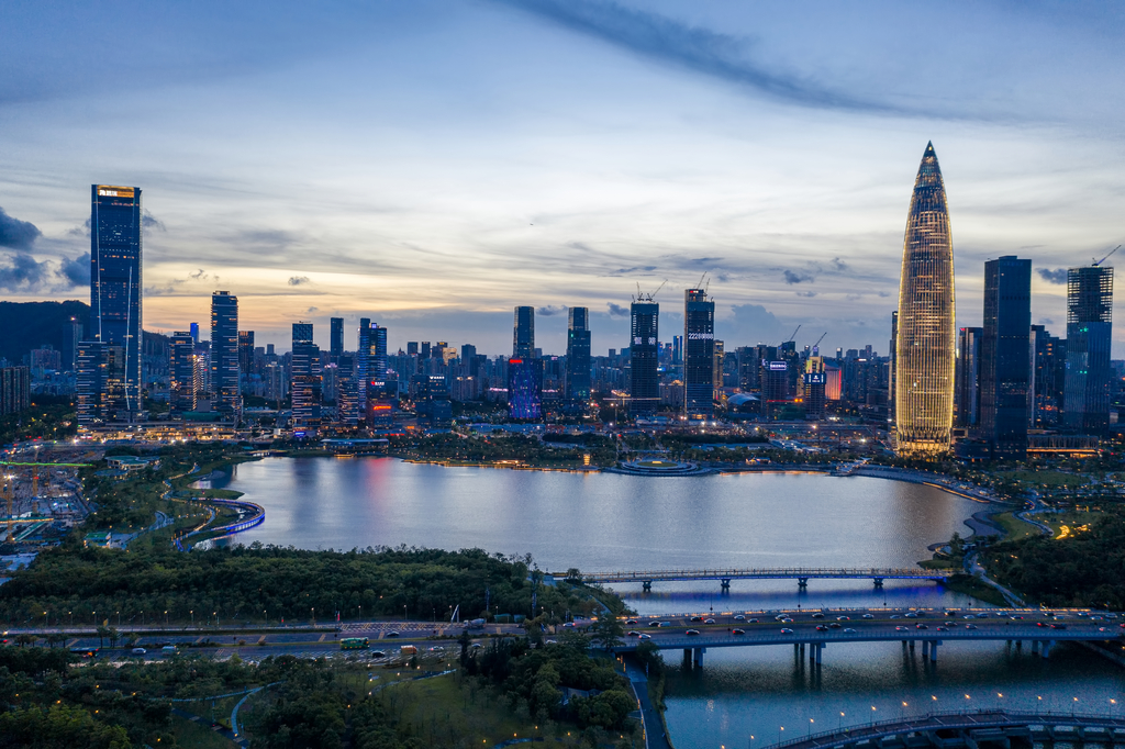 深圳城市夜景图片