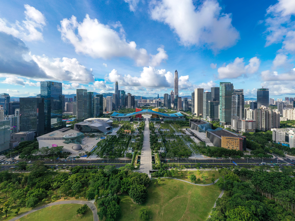 深圳城市夜景图片