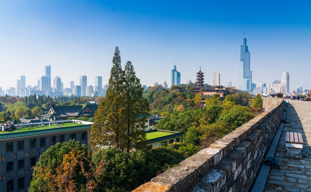 南京城市风光图片