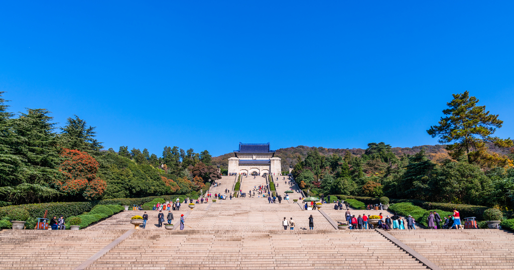 南京中山陵图片