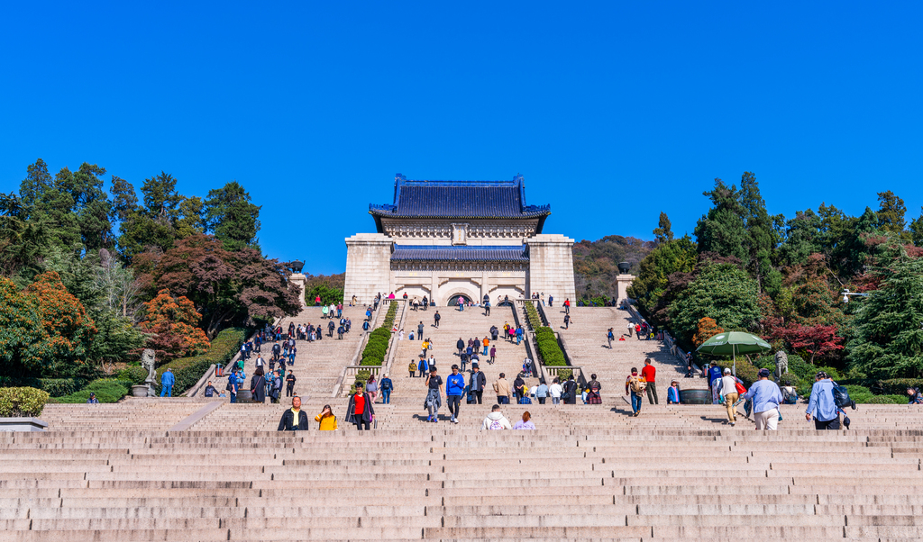 南京中山陵图片