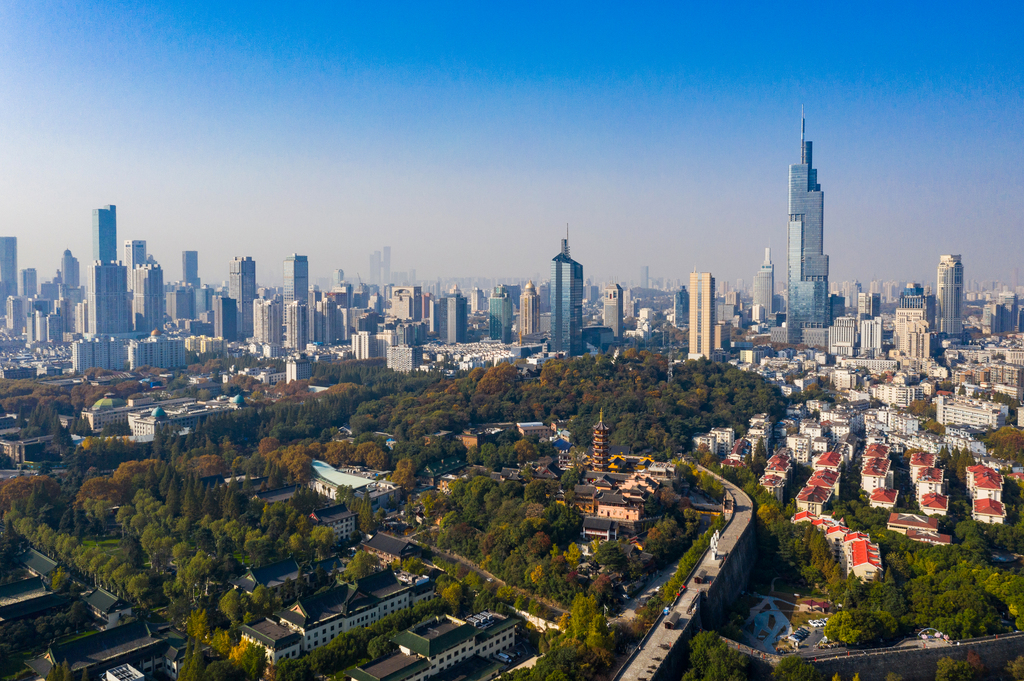 南京城市风光图片