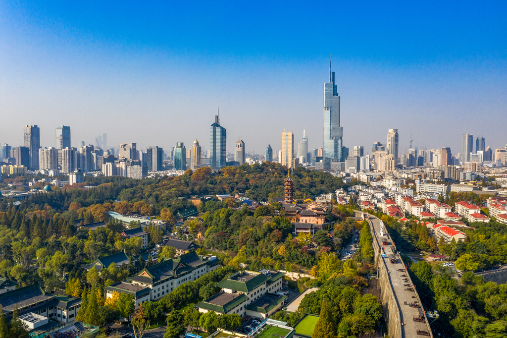 南京城市风光图片