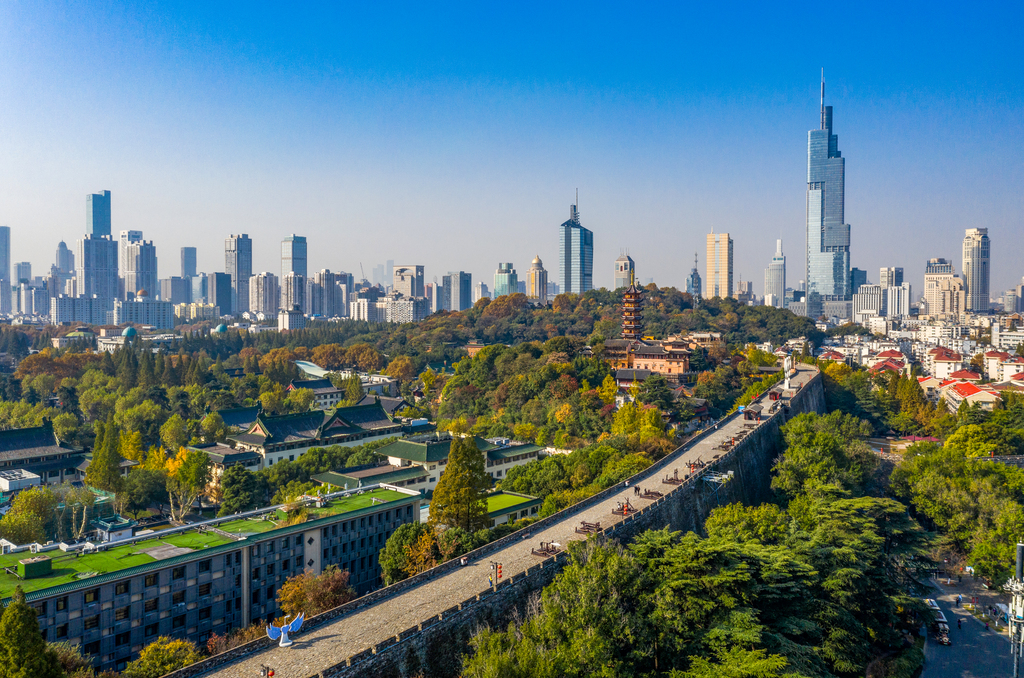 南京城市风光图片