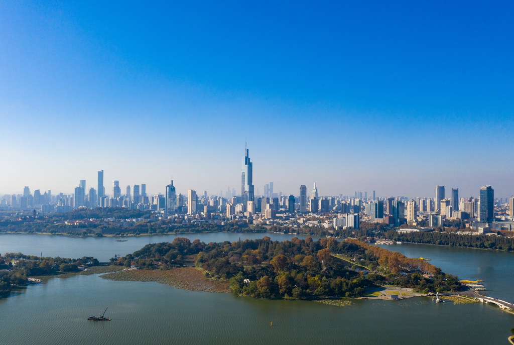 南京城市风光图片