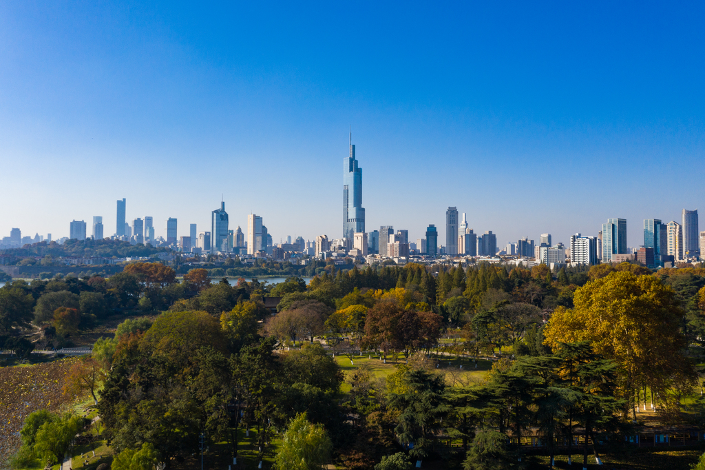 南京城市风光图片