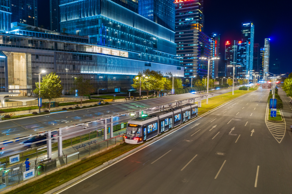 南京城市夜景图片