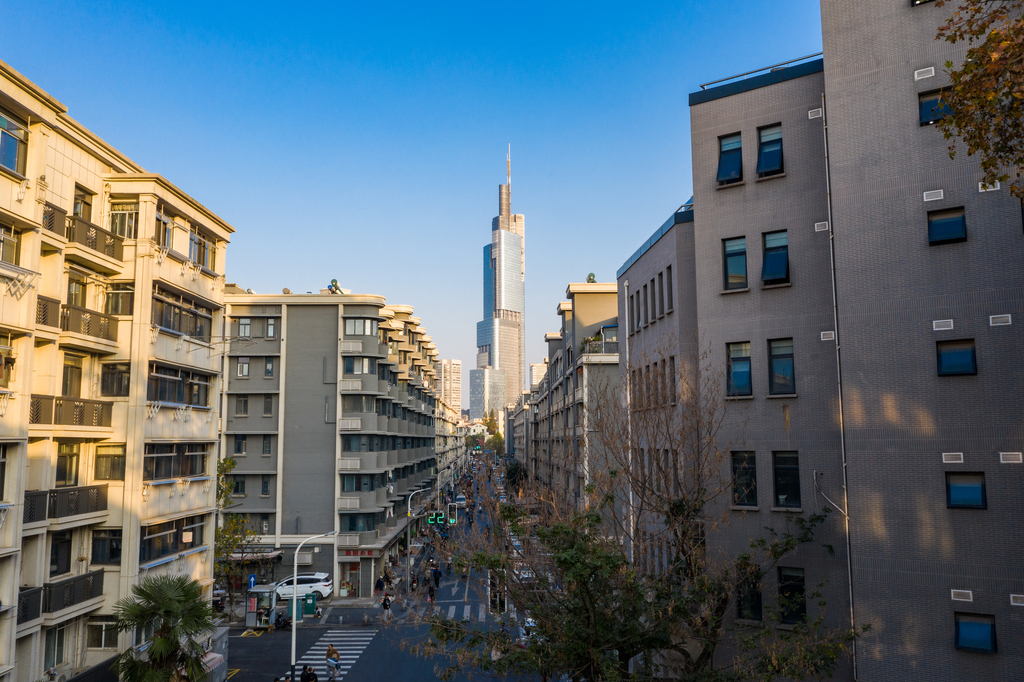 南京紫峰大厦图片